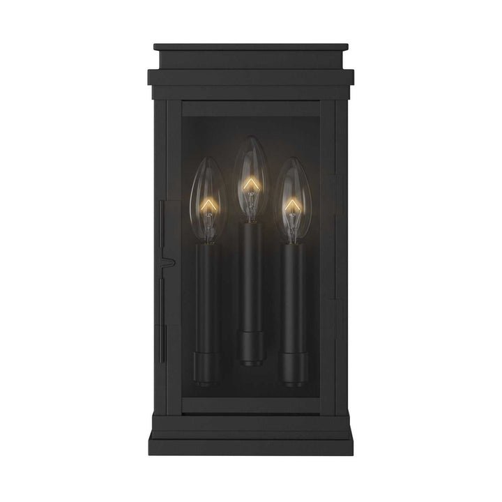 Kichler Canada - 59162BK - Three Light Outdoor Wall Mount - Lundon - Black