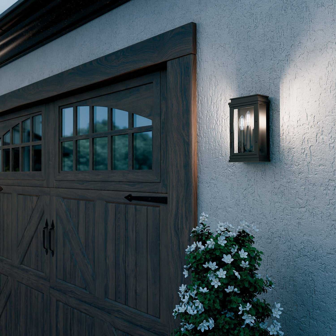 Kichler Canada - 59162OZ - Three Light Outdoor Wall Mount - Lundon - Olde Bronze