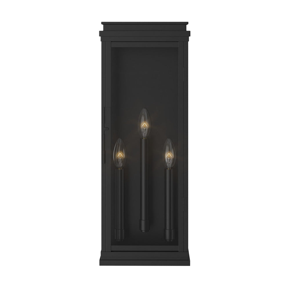 Kichler Canada - 59164BK - Three Light Outdoor Wall Mount - Lundon - Black
