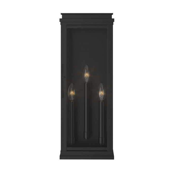 Kichler Canada - 59164BK - Three Light Outdoor Wall Mount - Lundon - Black
