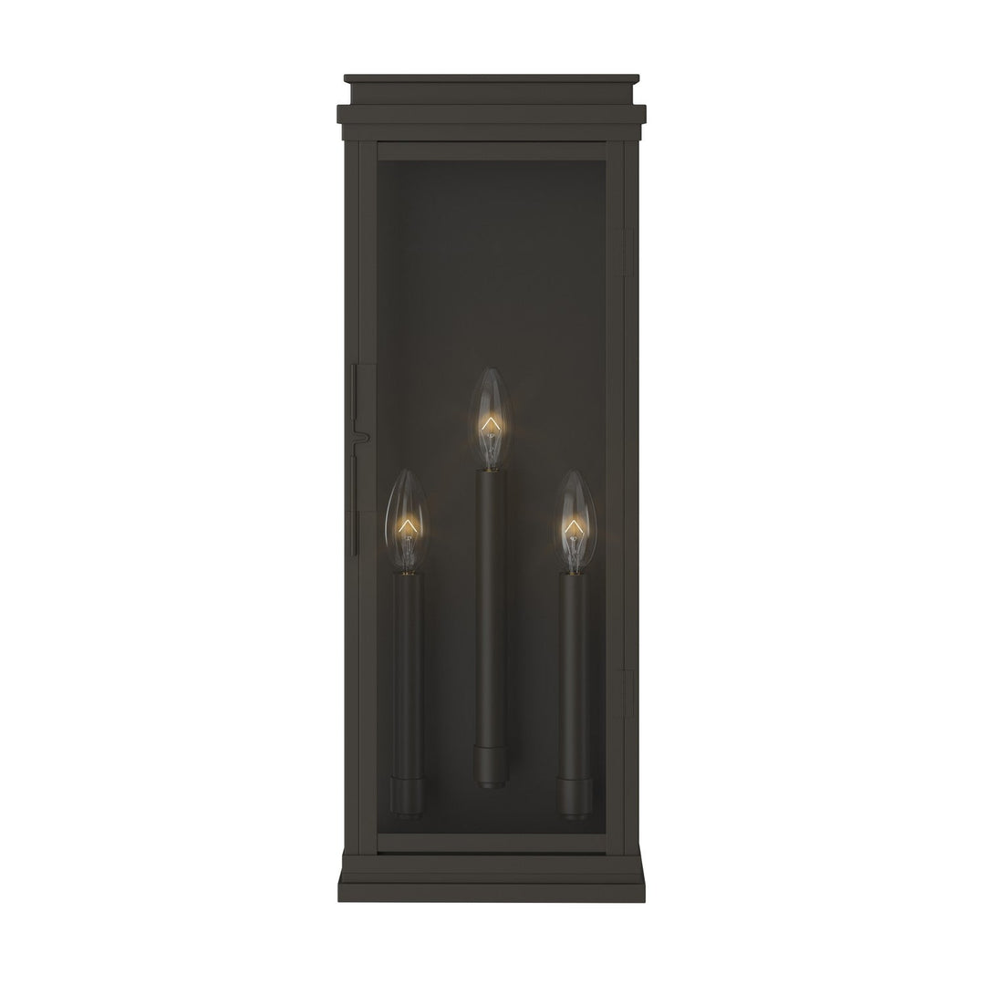 Lundon Three Light Outdoor Wall Mount in Olde Bronze Kichler Canada