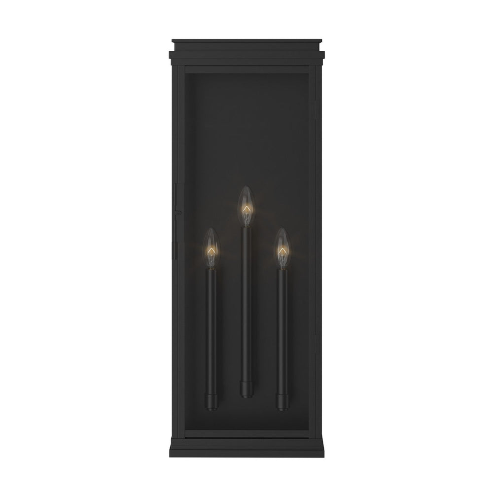 Kichler Canada - 59165BK - Three Light Outdoor Wall Mount - Lundon - Black
