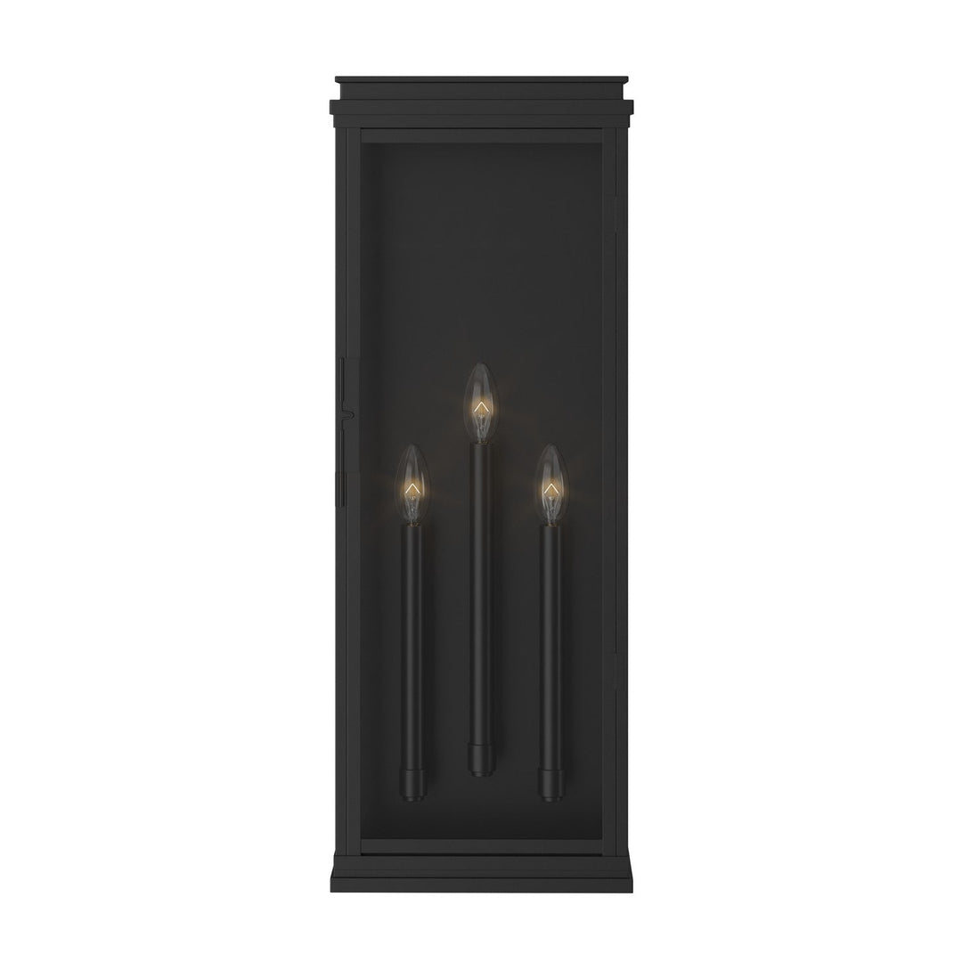 Kichler Canada - 59165BK - Three Light Outdoor Wall Mount - Lundon - Black
