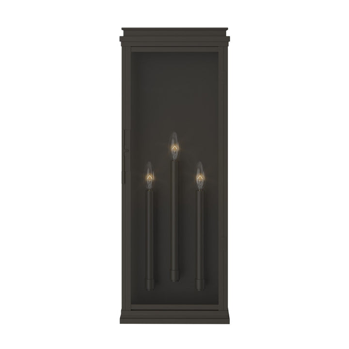 Lundon Three Light Outdoor Wall Mount in Olde Bronze Kichler Canada