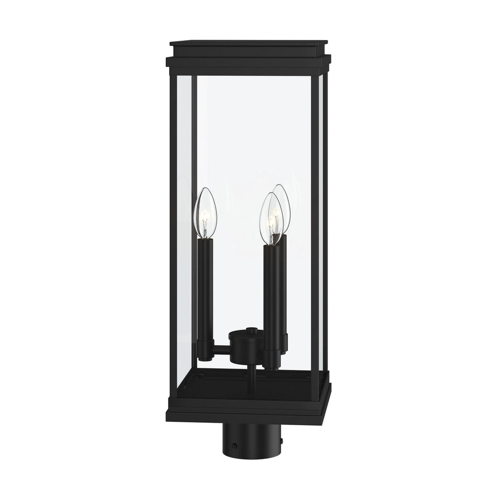 Kichler Canada - 59166BK - Three Light Outdoor Post Lantern - Lundon - Black