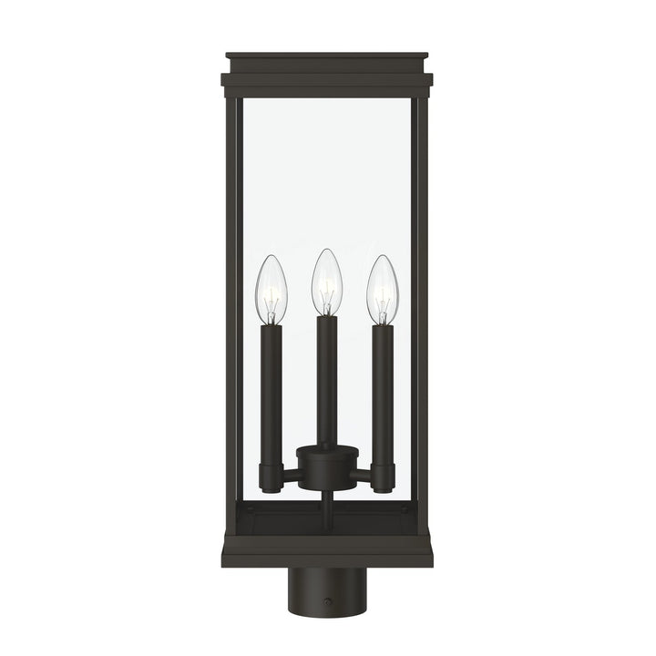 Kichler Canada - 59166OZ - Three Light Outdoor Post Lantern - Lundon - Olde Bronze
