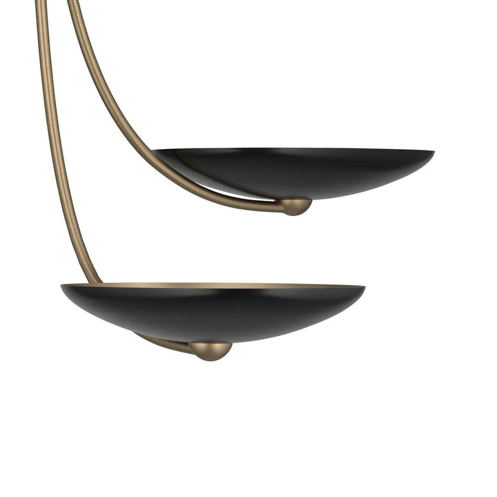 Palmela Four Light Chandelier in Champagne Bronze Kichler Canada