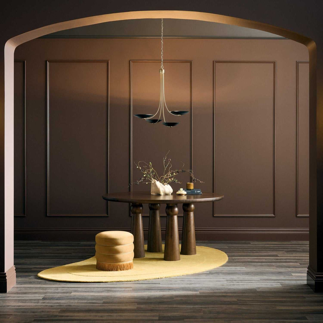 Palmela Four Light Chandelier in Champagne Bronze Kichler Canada