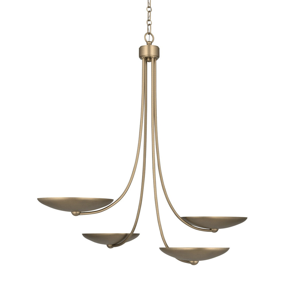 Palmela Four Light Chandelier in Champagne Bronze Kichler Canada
