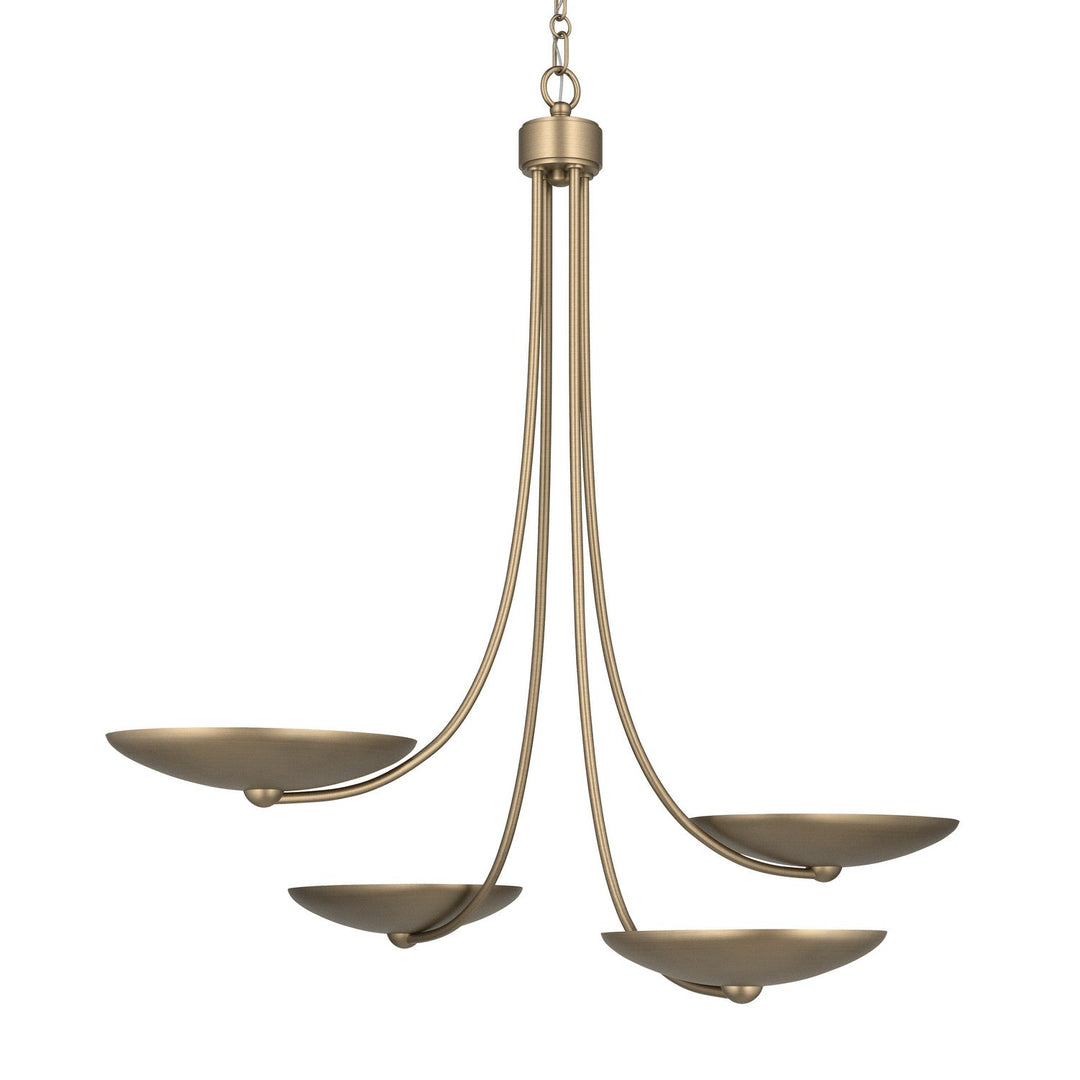 Palmela Four Light Chandelier in Champagne Bronze Kichler Canada