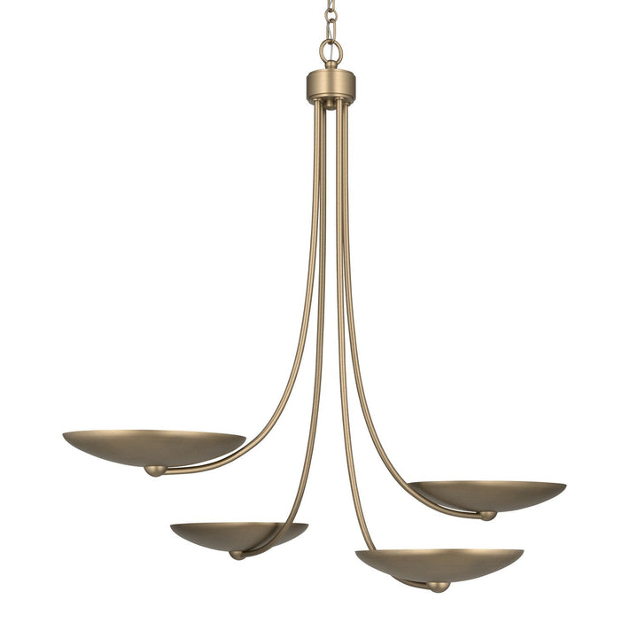Palmela Four Light Chandelier in Champagne Bronze Kichler Canada