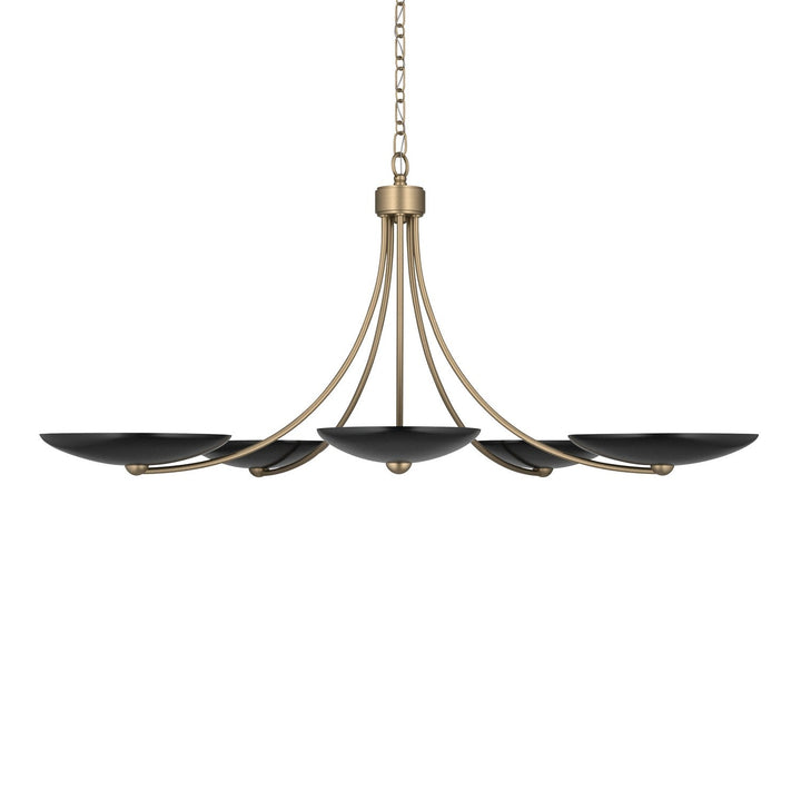 Palmela Five Light Chandelier in Champagne Bronze Kichler Canada