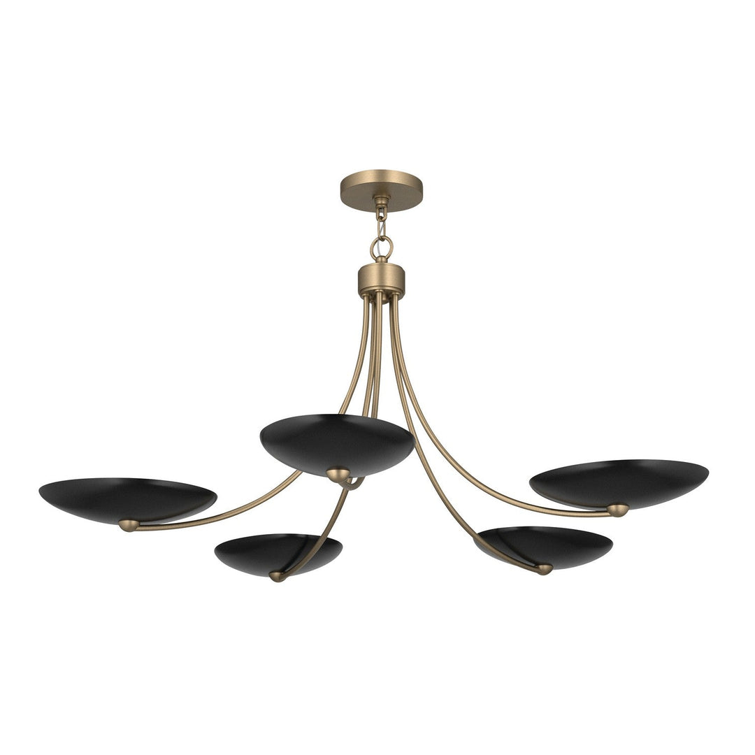 Palmela Five Light Chandelier in Champagne Bronze Kichler Canada