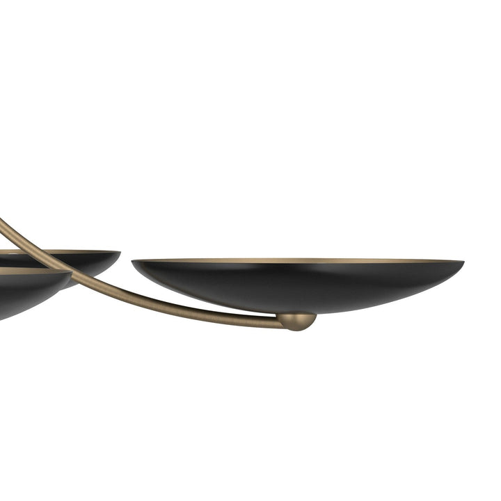 Palmela Five Light Chandelier in Champagne Bronze Kichler Canada