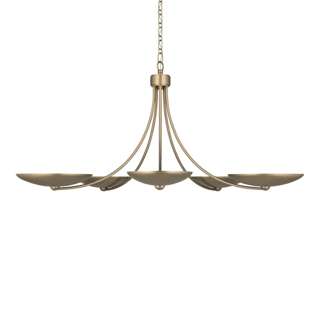 Palmela Five Light Chandelier in Champagne Bronze Kichler Canada