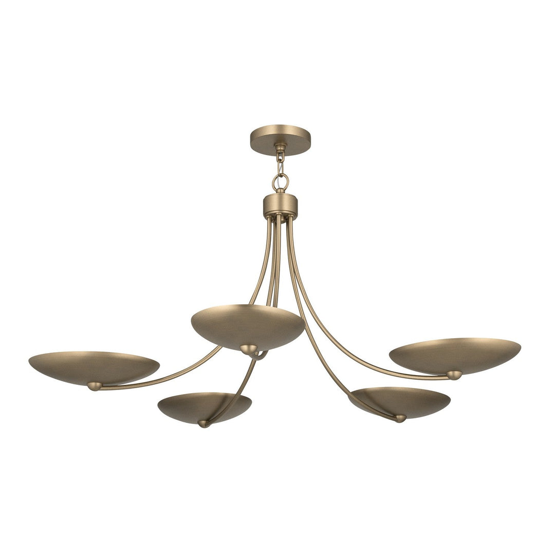Palmela Five Light Chandelier in Champagne Bronze Kichler Canada