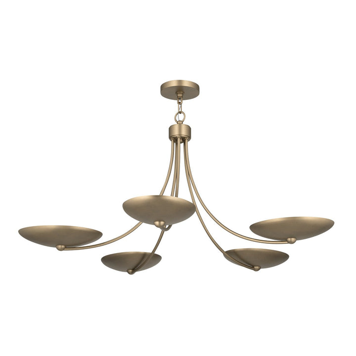 Palmela Five Light Chandelier in Champagne Bronze Kichler Canada