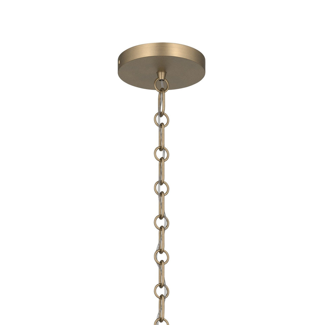 Palmela Four Light Chandelier/Semi Flush in Champagne Bronze Kichler Canada