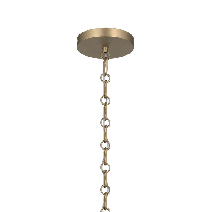 Palmela Four Light Chandelier/Semi Flush in Champagne Bronze Kichler Canada