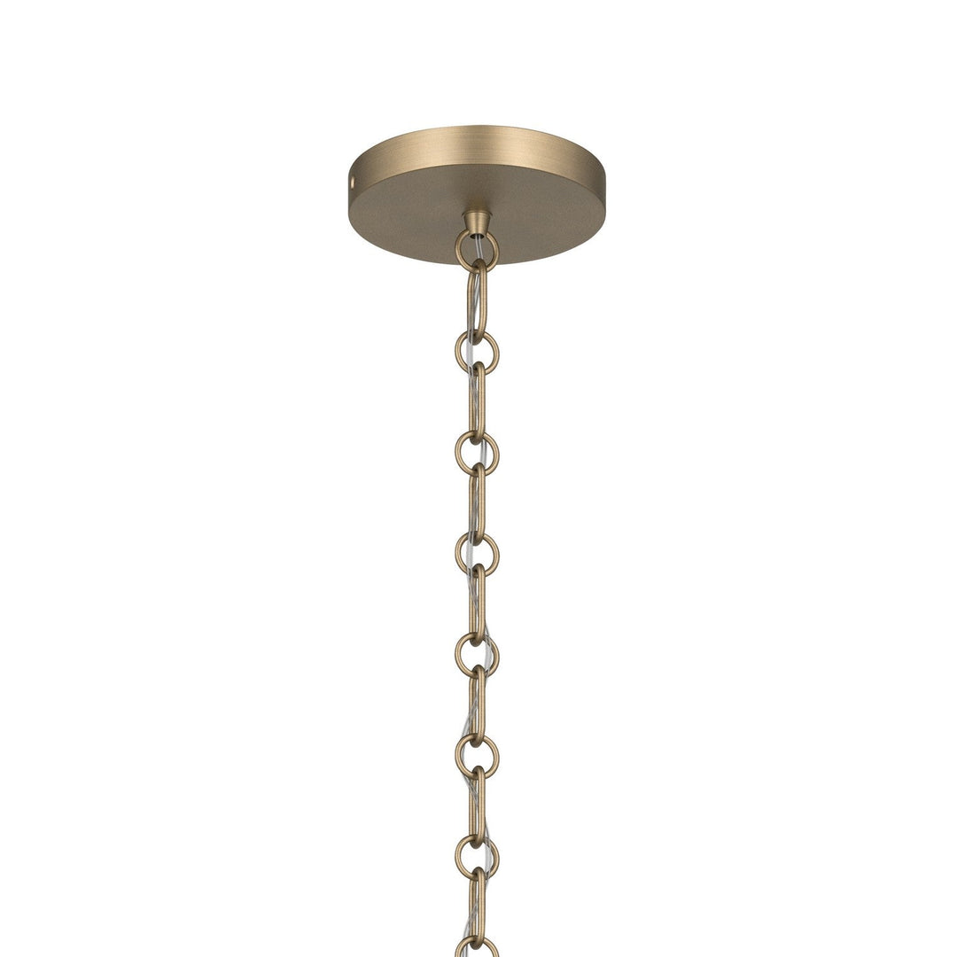Palmela Four Light Chandelier/Semi Flush in Champagne Bronze Kichler Canada