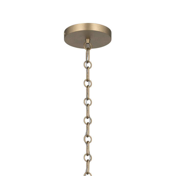 Palmela Four Light Chandelier/Semi Flush in Champagne Bronze Kichler Canada