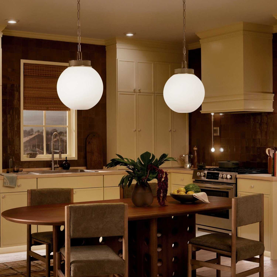 Andorra One Light Pendant in Champagne Bronze Kichler Canada