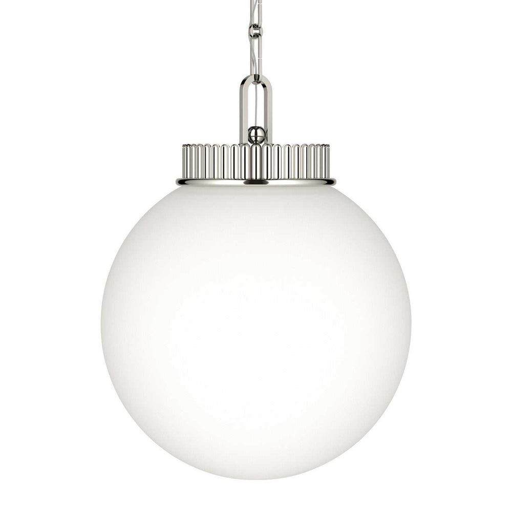 Andorra One Light Pendant in Polished Nickel Kichler Canada