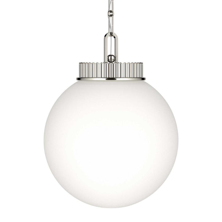 Andorra One Light Pendant in Polished Nickel Kichler Canada