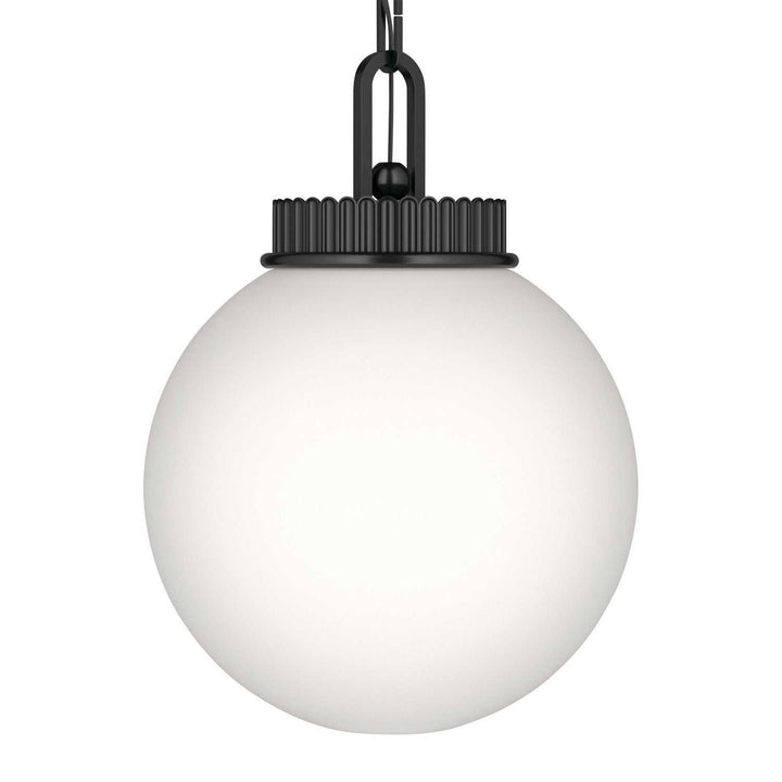Andorra One Light Pendant in Black Kichler Canada