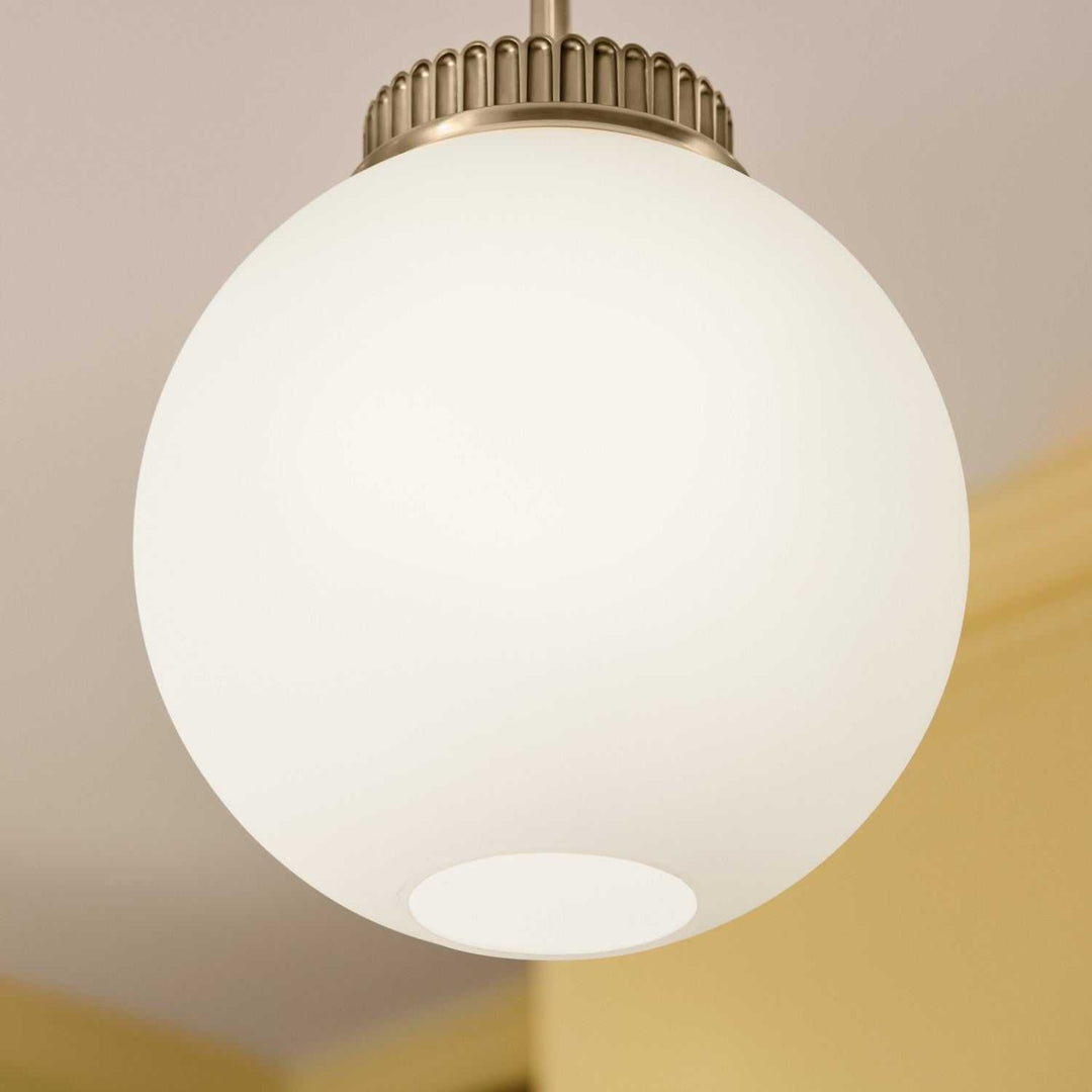 Andorra One Light Pendant in Champagne Bronze Kichler Canada