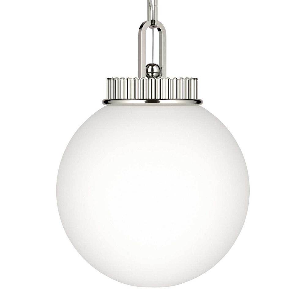 Andorra One Light Pendant in Polished Nickel Kichler Canada