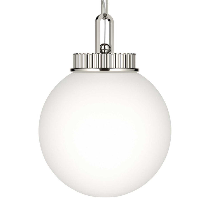 Andorra One Light Pendant in Polished Nickel Kichler Canada