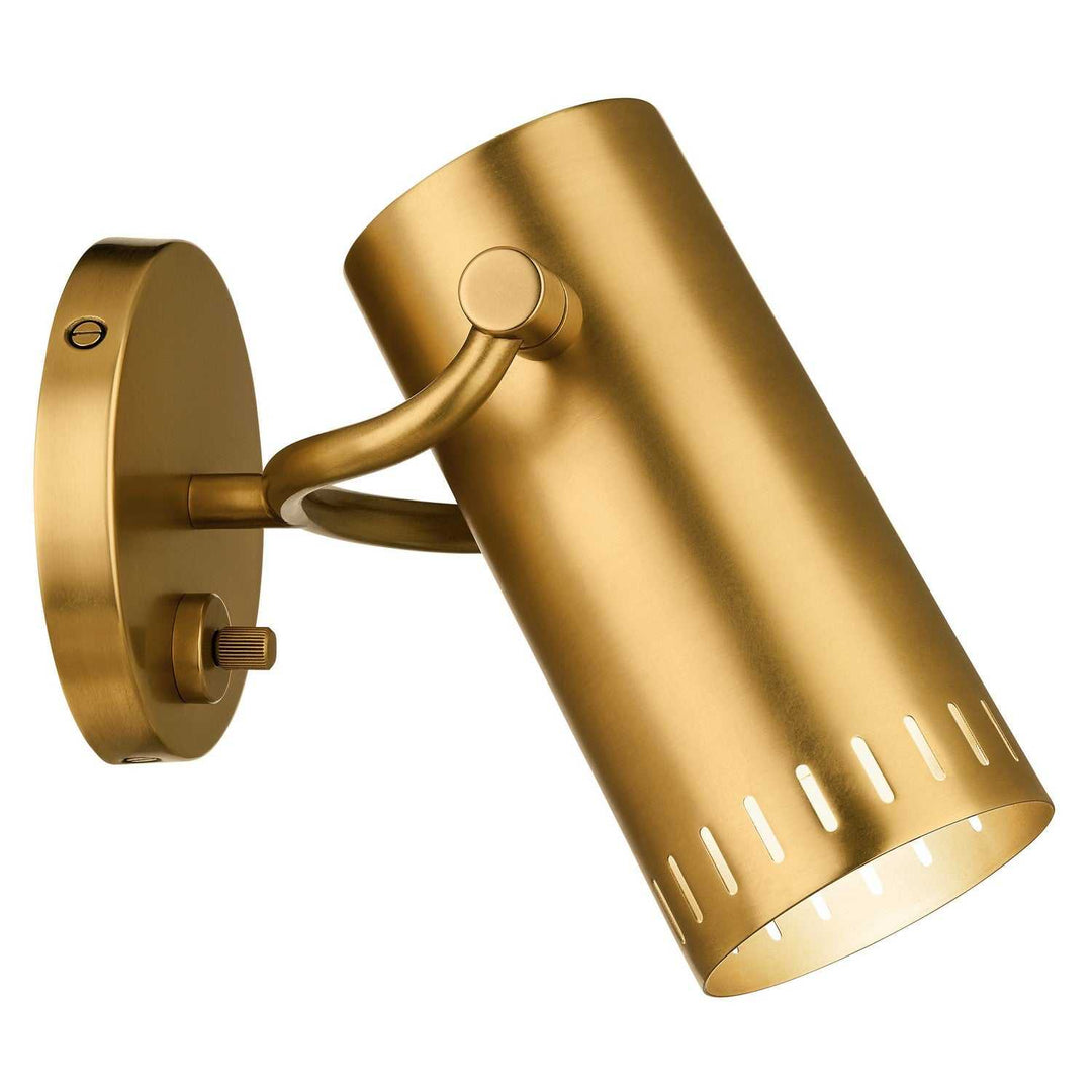 Kichler Canada - 52840LBR - LED Wall Sconce - Ruehl - Lacquered Brass