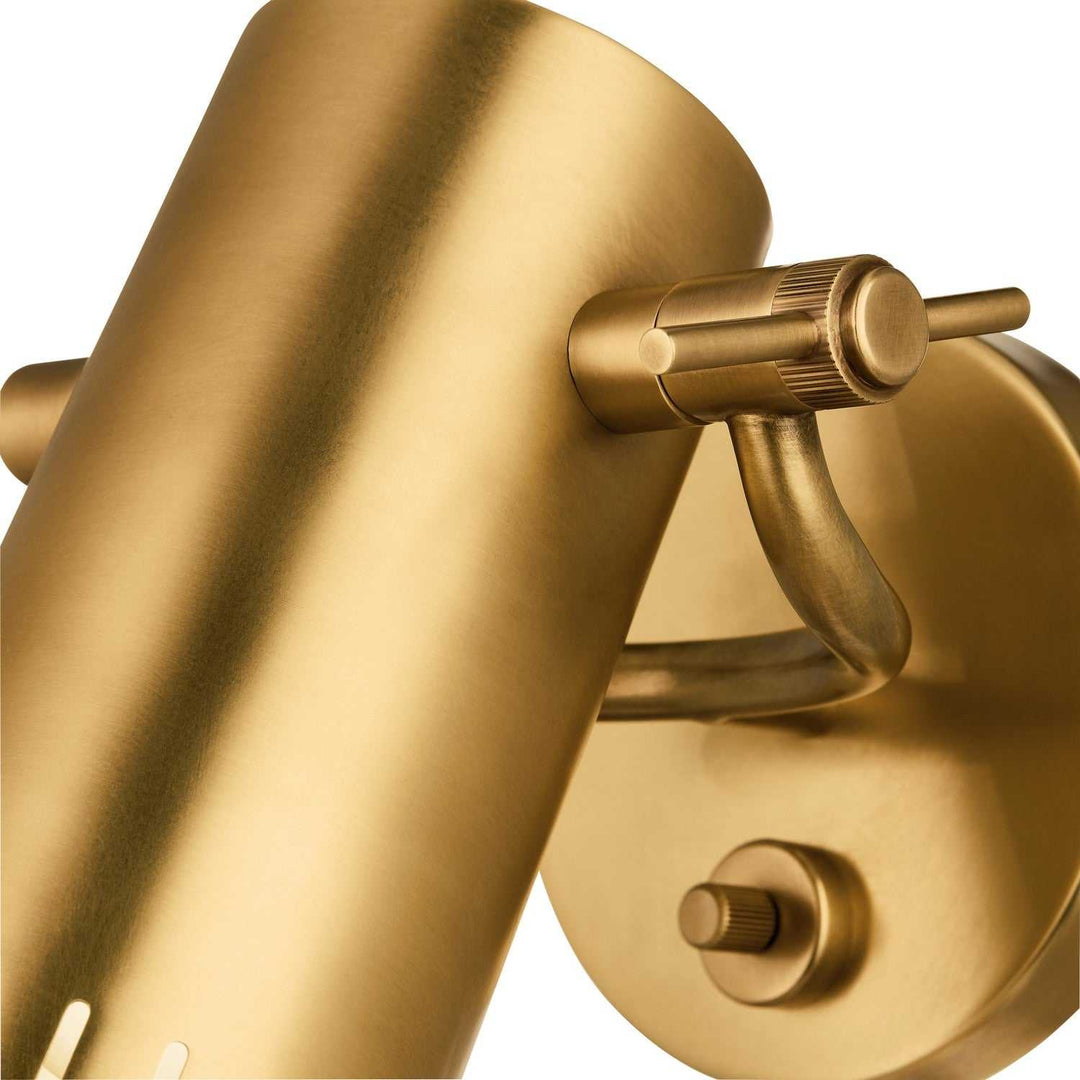 Kichler Canada - 52840LBR - LED Wall Sconce - Ruehl - Lacquered Brass