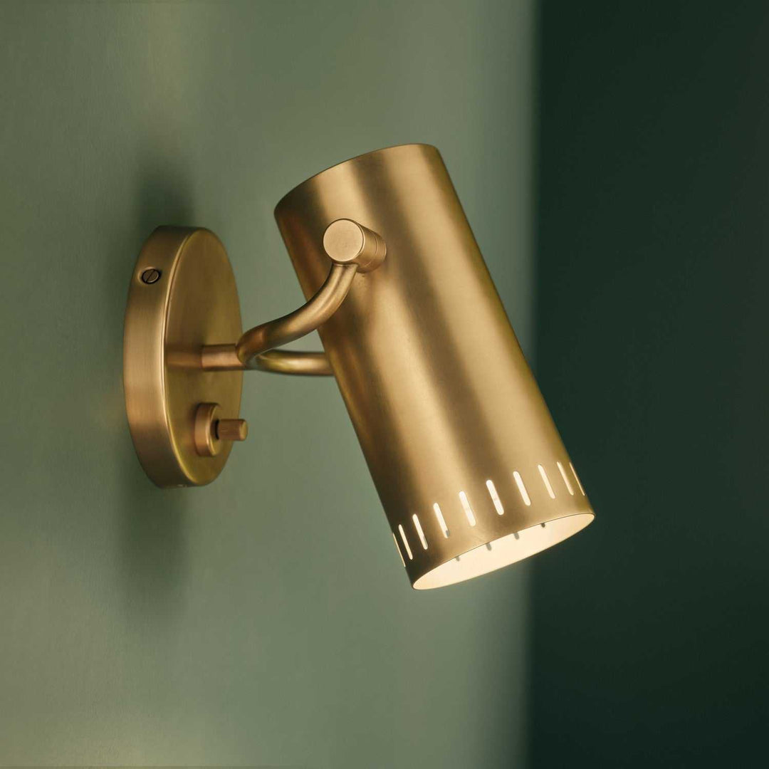 Kichler Canada - 52840LBR - LED Wall Sconce - Ruehl - Lacquered Brass