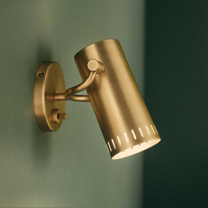 Kichler Canada - 52840LBR - LED Wall Sconce - Ruehl - Lacquered Brass