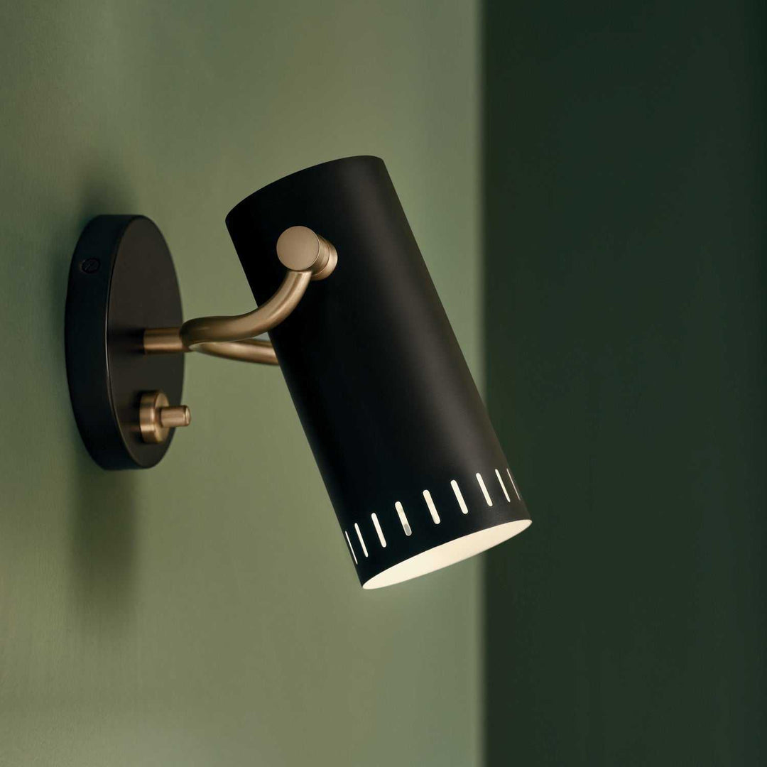 Kichler Canada - 52840BK - LED Wall Sconce - Ruehl - Black