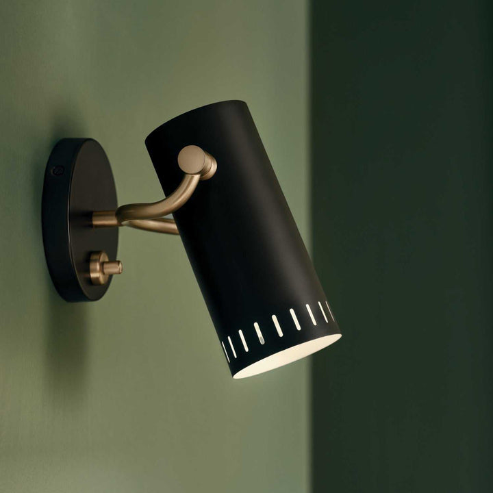 Kichler Canada - 52840BK - LED Wall Sconce - Ruehl - Black