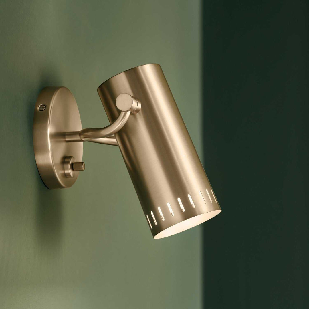 Ruehl LED Wall Sconce in Champagne Bronze Kichler Canada