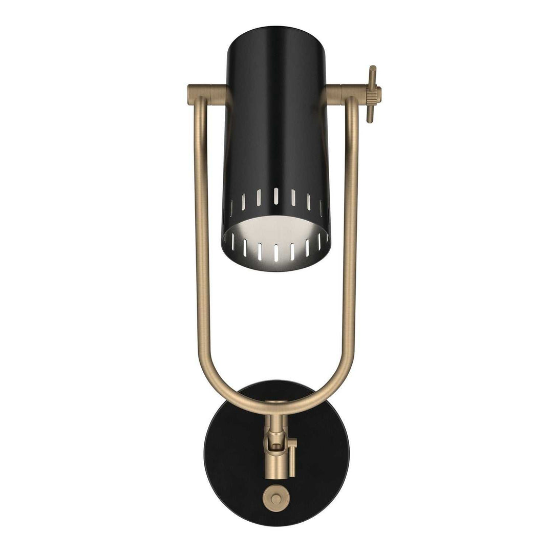 Ruehl LED Wall Sconce in Black Kichler Canada