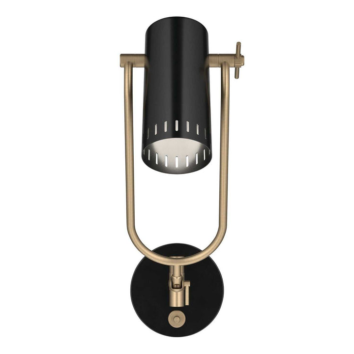 Ruehl LED Wall Sconce in Black Kichler Canada