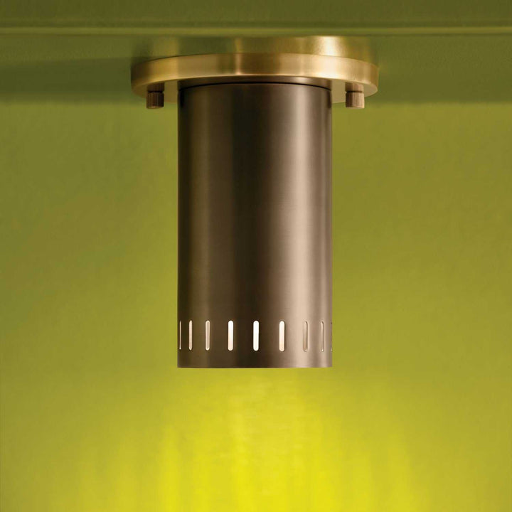 Ruehl LED Flush Mount in Lacquered Bronze Kichler Canada