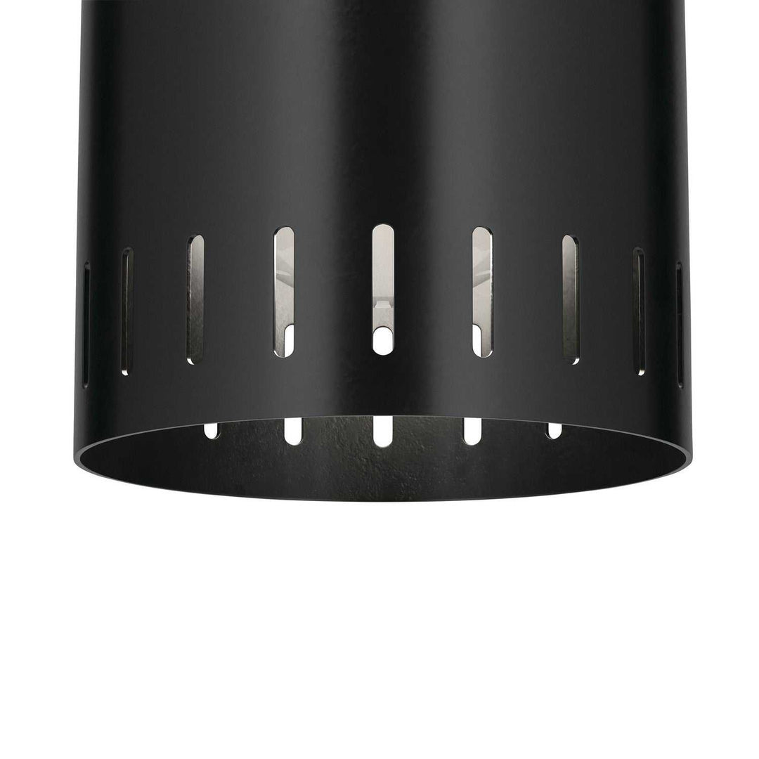 Ruehl LED Flush Mount in Black Kichler Canada