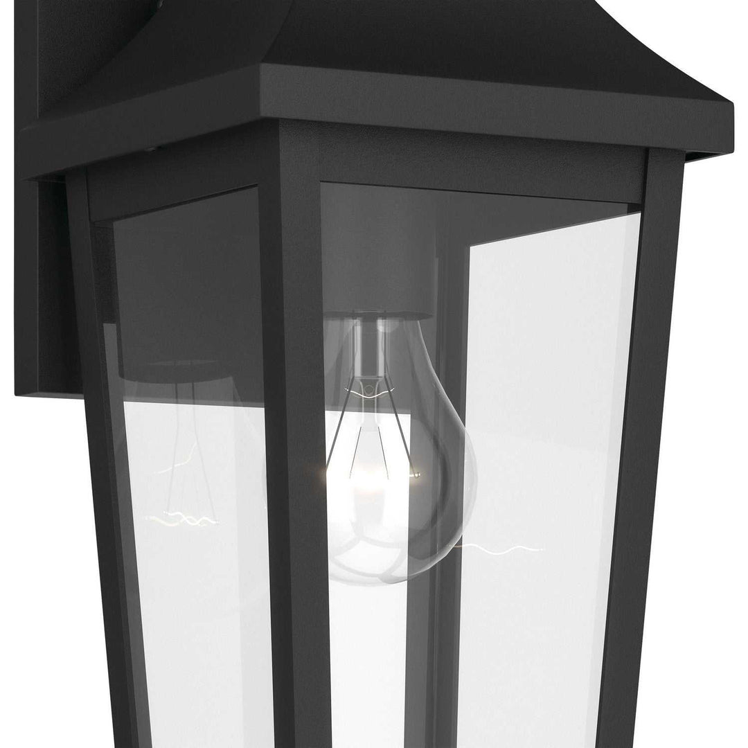 Kichler Canada - 59193BKT - One Light Outdoor Wall Mount - Cleary - Textured Black