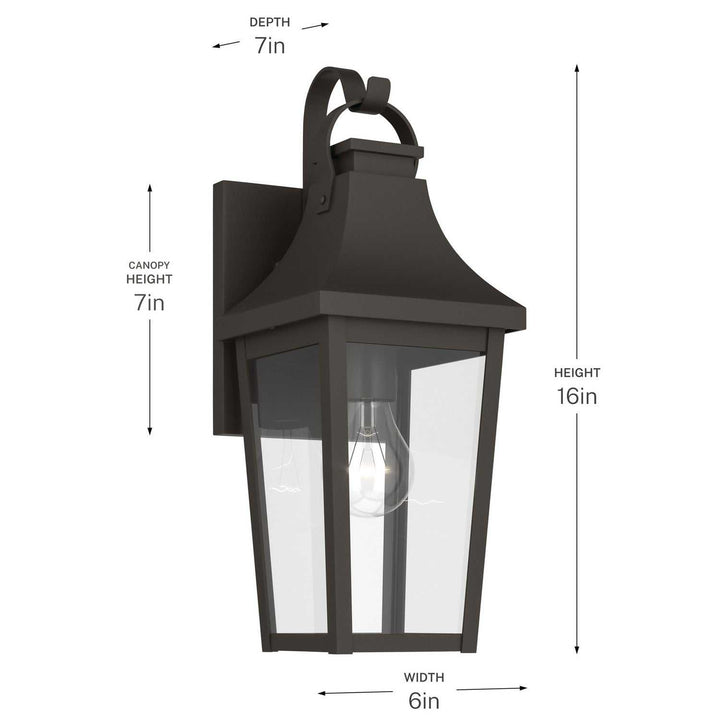 Kichler Canada - 59193OZ - One Light Outdoor Wall Mount - Cleary - Olde Bronze