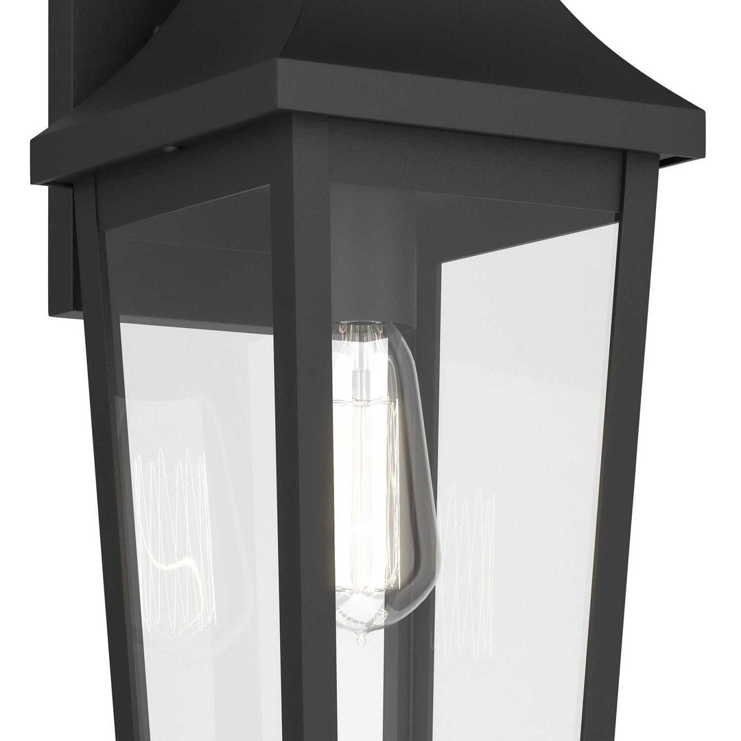 Kichler Canada - 59194BKT - One Light Outdoor Wall Mount - Cleary - Textured Black