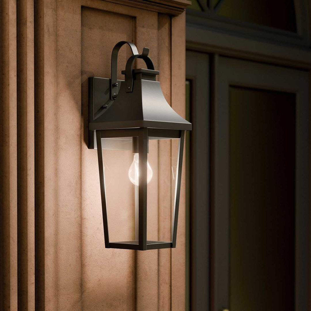 Kichler Canada - 59194BKT - One Light Outdoor Wall Mount - Cleary - Textured Black