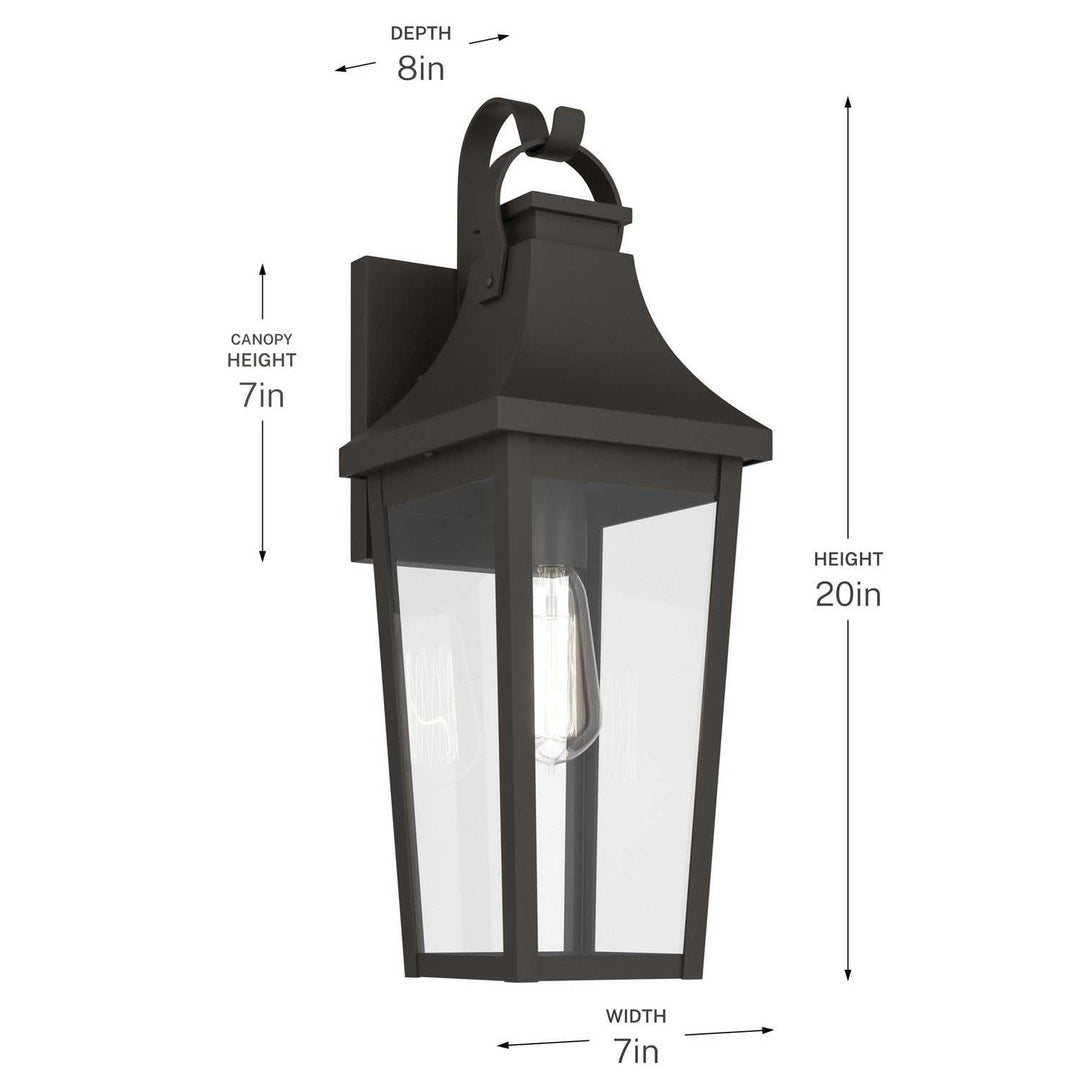 Kichler Canada - 59194OZ - One Light Outdoor Wall Mount - Cleary - Olde Bronze