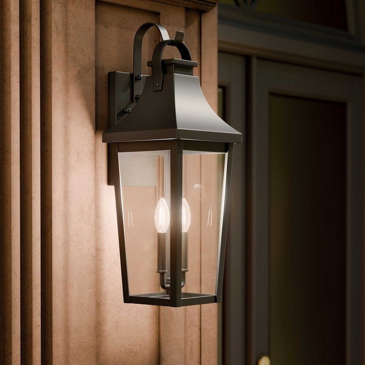 Kichler Canada - 59195BKT - Two Light Outdoor Wall Mount - Cleary - Textured Black
