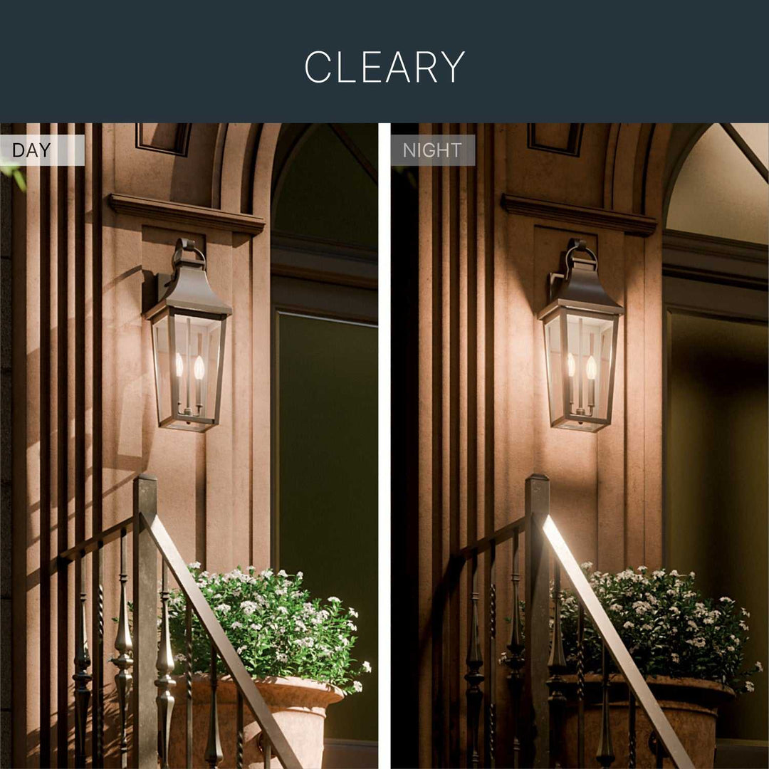 Cleary Two Light Outdoor Wall Mount in Olde Bronze Kichler Canada
